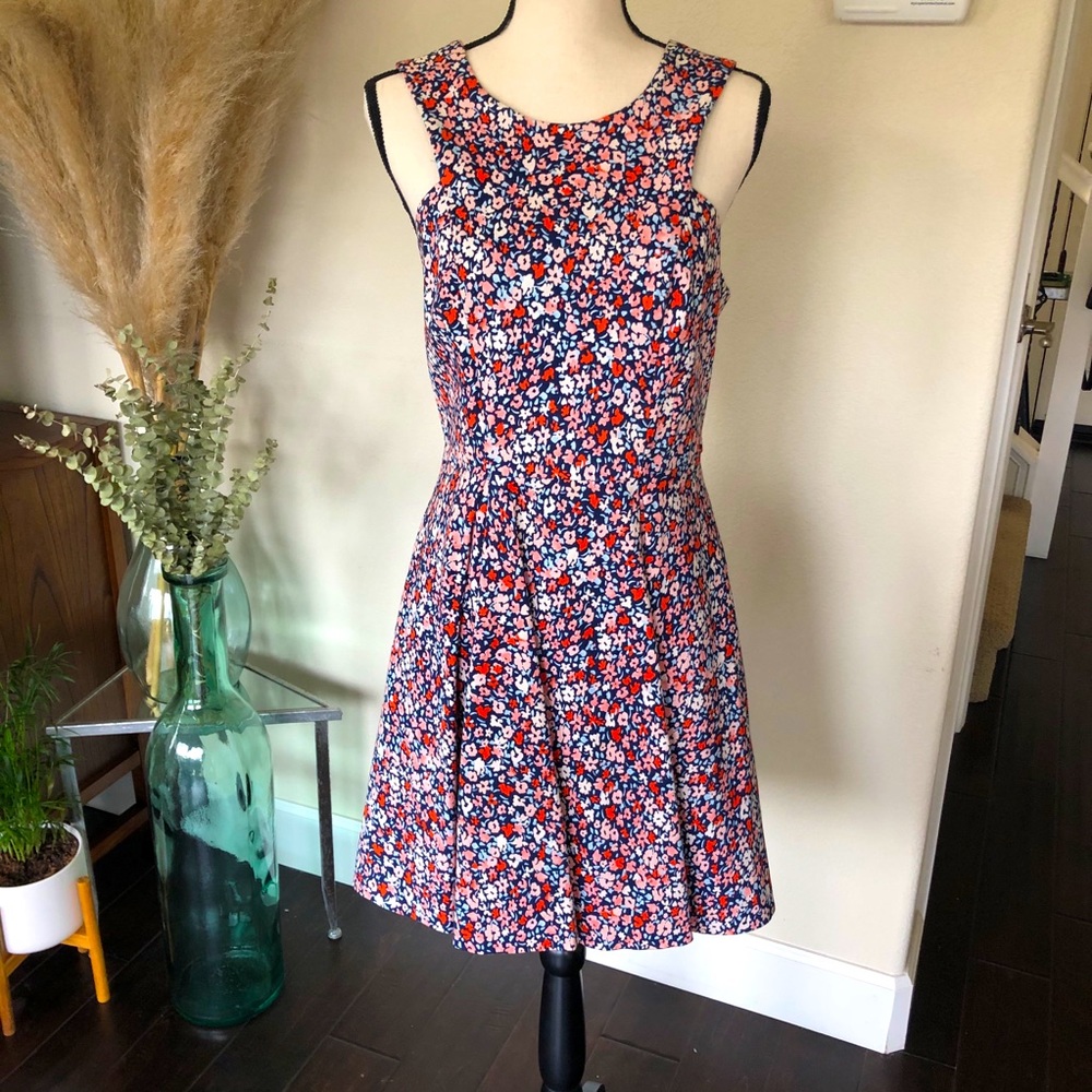BCBGeneration Floral Sleeveless Dress - Sz.10